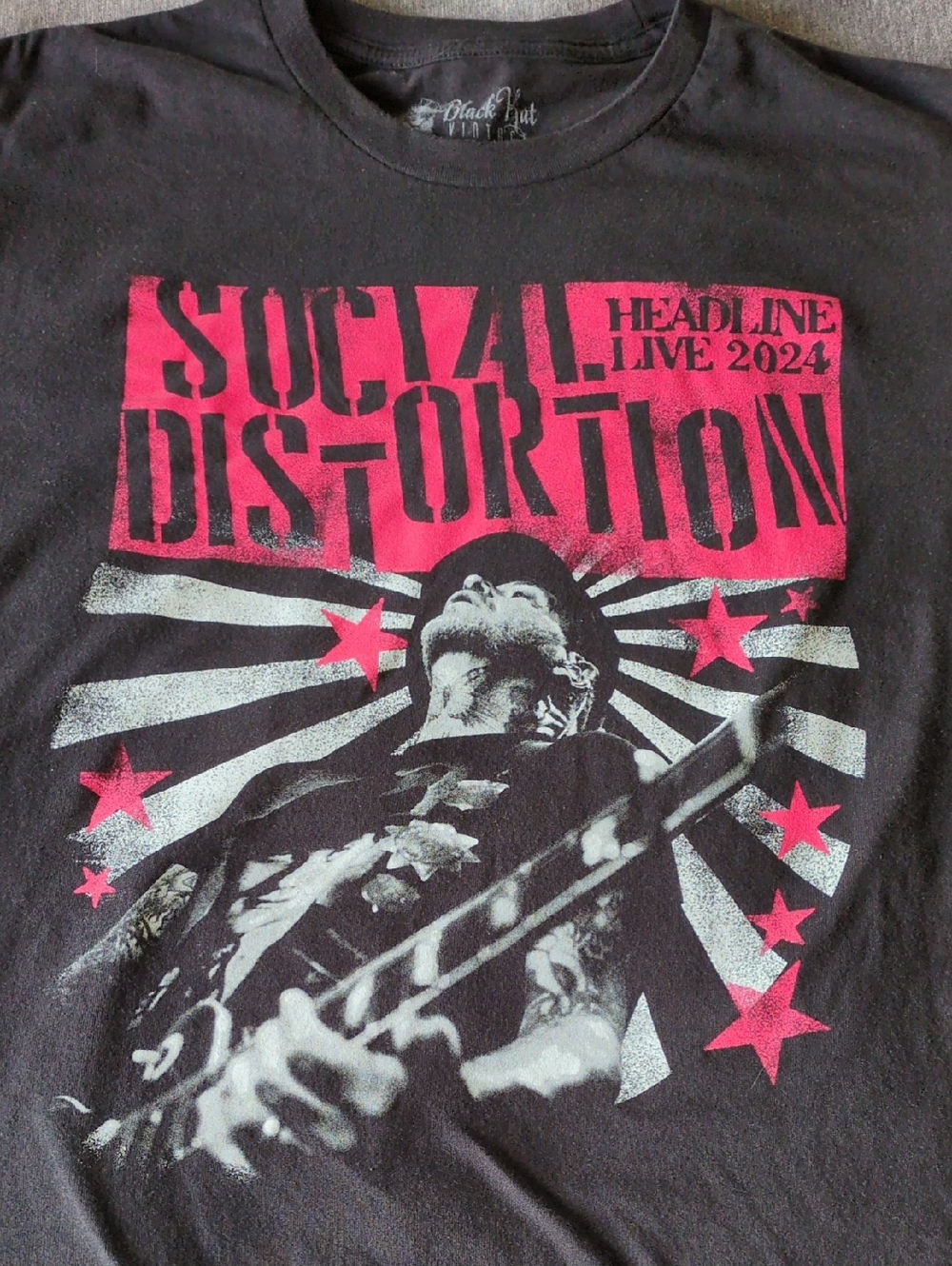 Social Distortion Holiday Run 2024 Tour Shirt - M
